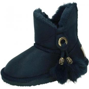 Botines de Niña Conguitos LIS 14085 Micrometal color Marino, Talla 24