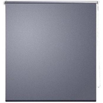 vidaXL Roller Blind Blackout 100 x 230 cm Grey