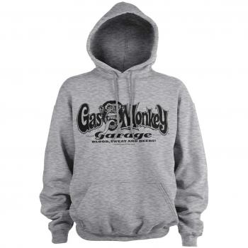 Gas Monkey Sudadera con Capucha con Licencia Licensed Garage Hoodie Original Logo
