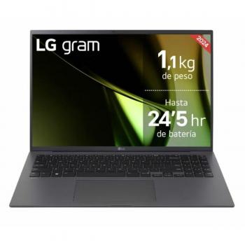 Portátil LG 16Z90S-G.AA76B, 16 WQXGA, Intel® Evo™ Edition Core™ Ultra 7-155H, 16 GB RAM, 512 GB SSD, Arc™ GPU,