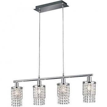 Lámpara colgante Posh con 4 luces