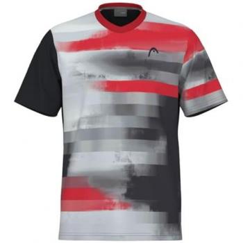 Camiseta de Manga Corta Head Topspin para Niños, Color Negro