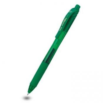 Pentel EnerGel X Bolígrafo cilíndrico Verde