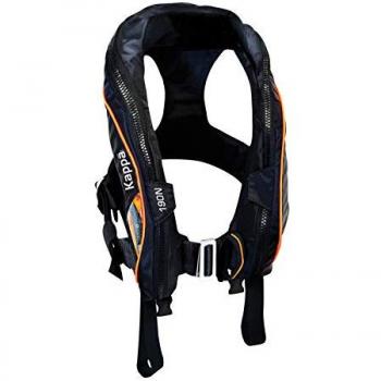 Lalizas Chaleco Salvavidas Inflable Auto 180N JS1 con Doble Entrepierna Kappa