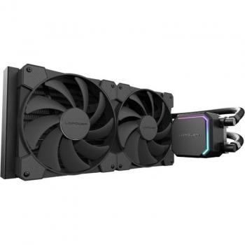 Sistema de Refrigeración Líquida Todo en Uno LC-Power JetFlow 280mm para CPU, Negro