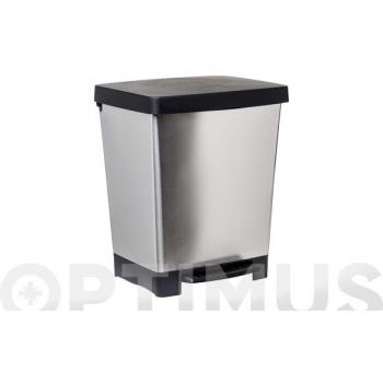 Vaso de vidrio opal único para café 9,5 cl con borde negro