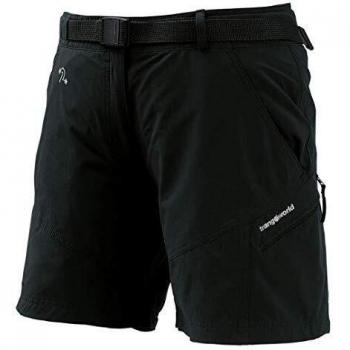 TRANGO PC006192 Pantalones Cortos, Mujer, Negro, S