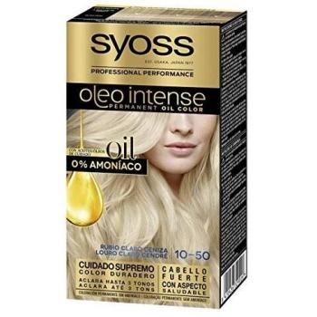 Syoss Oleo Intense Ammonia-Free Permanent Hair Color 10-50 Light Ash Blonde