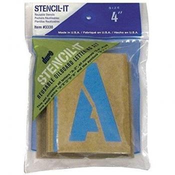 DURO Stencil-It riutilizzabile scritta Set-4