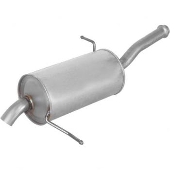 Silenciador trasero 4MAX 0219-01-04017 con acabado estándar y Silenciador trasero 4MAX 0219-01-04017P con acabado en pintura resistente a altas temperaturas