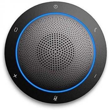 Kaysuda Bluetooth Conference Speakerphone Micrófono inalámbrico y Altavoz para teléfono móvil y computadora, USB Office Speakerphone para Skype, Zoom