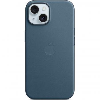 Apple iPhone 15 FineWoven MagSafe Case - Pacific Blue