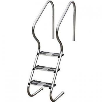 Gre EIE30 - Escalera de Acero para Piscina Enterrada, 183,5 cm