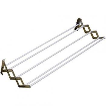 Tendedero de Pared Extensible Pantógrafo 120 cm hasta 6 m