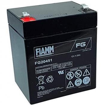 Fiamm - Batería plomo AGM FG20451 12V 4.5Ah - Batería