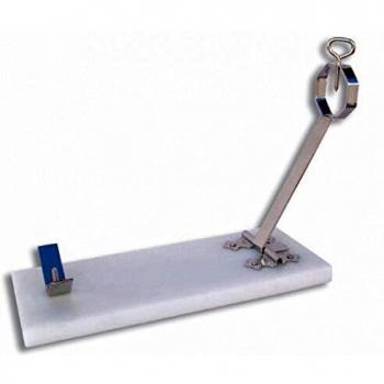 Flores Cortes 17602 - Jamonero fibra plegable inox.