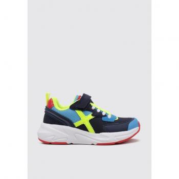 Munich Mini Track VCO 8890094 Zapatillas de Deporte Niño Multicolor Azul