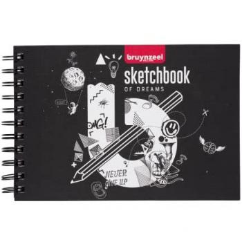 Cuaderno de Bocetos Bruynzeel A5, 140 g/m², 80 hojas, 21 cm x 14,8 cm