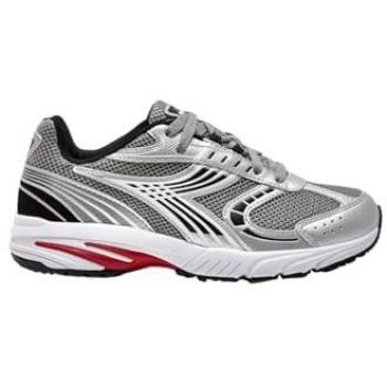 Diadora Sao-Ko 280 Unisex Low-Top Basketball Sneakers in Gray Iron, Size 6 US