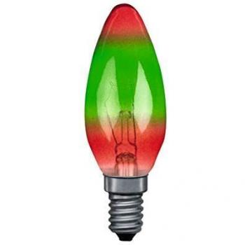 Light bulb, candle 25 W E14 multicolour