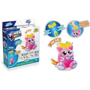 POWER DOUGH- Animales, Multicolor