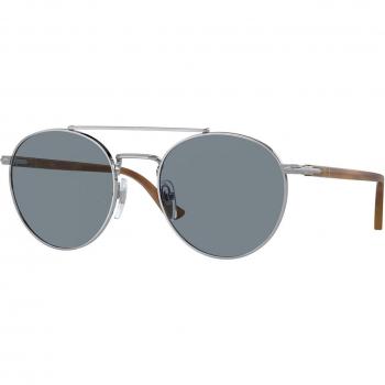 Persol PO1011S Asian Fit 518/56 Unisex Silver Sunglasses
