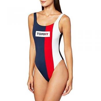 Tommy Hilfiger One Piece W bañador tango red