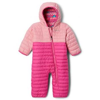 Columbia Powder Lite Reversible Bunting Pink Unisex 12-18 Months