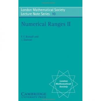Rango Numérico II - Serie de Notas de Conferencias de la Sociedad Matemática de Londres, Tapa Blanda