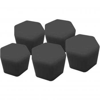 SIMONI RACING CBB/17 Cubre Tornillos Soft SIL Universales, en Silicona Negro