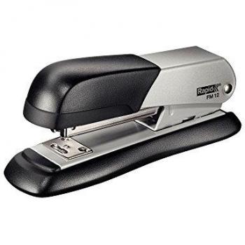 RAPID 5000274 - Grapadora FASHION metálica modelo FM12 color plata