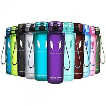 Super Sparrow Botella de Agua Deportiva -350ml & 500ml & 1000ml - Sin BPA