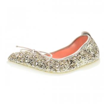 GIOSEPPO zapatos de la muchacha los zapatos de ballet 39619-47 Celinda talla 31 Plata