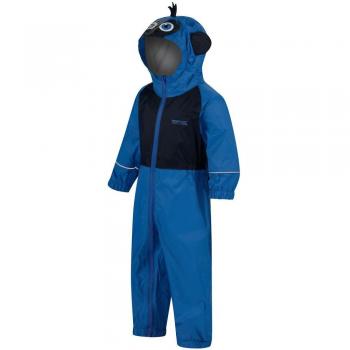 Regatta niños del Charco Overtrousers, Infantil, Charco, Skydiver BLU, 6-12 m