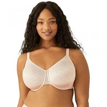 Wacoal Women's Full Coverage Back Appeal Underwire Bra - Rose Dust/Black, Size 38D