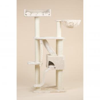Rascador de Gato Kilimandjaro de Luxe Color Crema