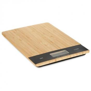Báscula Digital de Cocina Kinvara 5 kg Negro Natural 15 x 21,6 x 2 cm