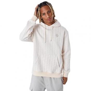 Project X Paris Ink Drip Printed Hoodie in Beige, Size S