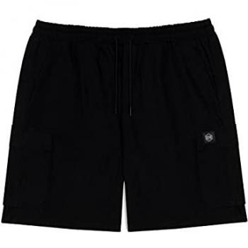 Men's Lightweight Black Cargo Ripstop Easy Shorts