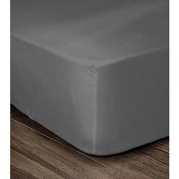 Sábana Bajera Ajustable Lovely Home Gris oscuro 180 x 200 cm