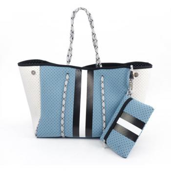 Neoprene Tote Bag with Zipper Pouch - Payton