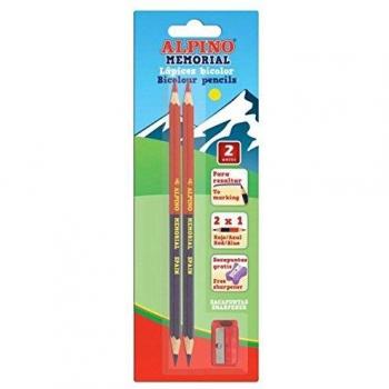 Blister 2 lápices Memorial + sacapuntas