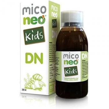 Mico Neo DN Kids | Jarabe Infantil 200ml | Mejora la Concentración y Rendimiento Cognitivo | Con Hongos, Plantas y Vitaminas Naturales