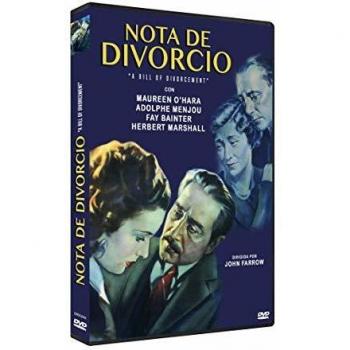 Nota de Divorcio DVD 1940 A Bill of Divorcement
