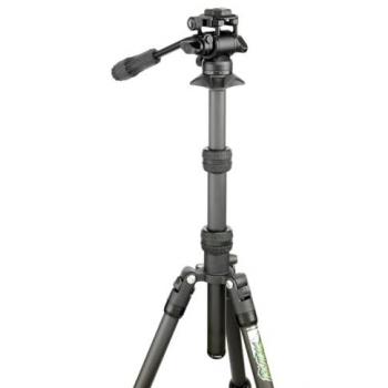3 Legged Thing Punks Brian 2.0 Carbon Fiber Lightweight Tripod Kit with AirHed Trinity Head - Matte Black
