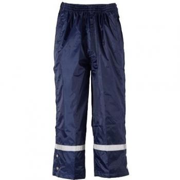 USG United Sportproducts Regenhose Kinder Regenhose - Pantalones de hípica para niño, color azul azul, talla XL