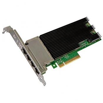 Intel Accesorios PC y Portátiles Marca Modelo Ethernet Converged Network Adapter X710-T4 - Adaptador de Red - PCIe3.0 x8 Perfil bajo - 10Gb Ethernet x 4