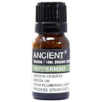 Organic Peppermint Essential Oil 10ml - Pure and Natural Aromatherapy Extract