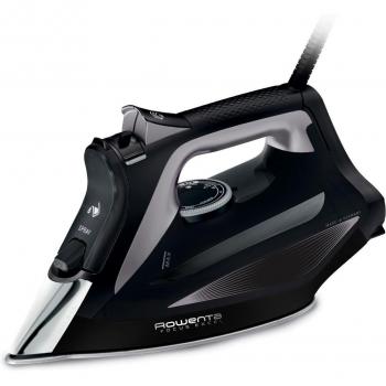 Rowenta Focus Excel DW5320D1 Plancha de Vapor con Suela Microsteam 400 HD Laser, 2700 W, Negro/Gris