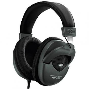JTS HP-535 Professional Over-Ear Studio Monitor Headphones with Cushioned Ear Pads and Excellent Sound Quality